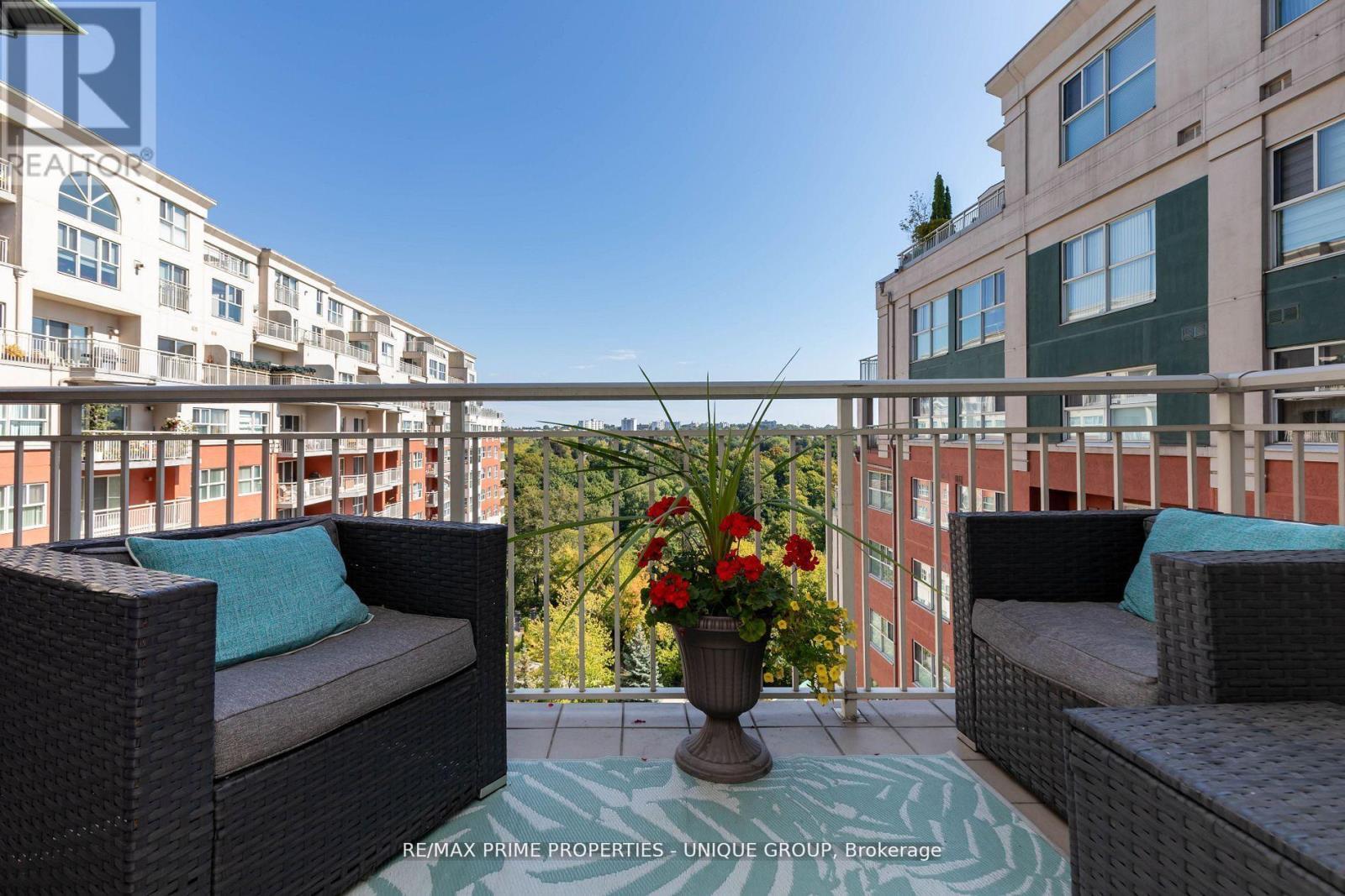 808 - 18 Concorde Place, Toronto, ON - Outdoor With Balcony