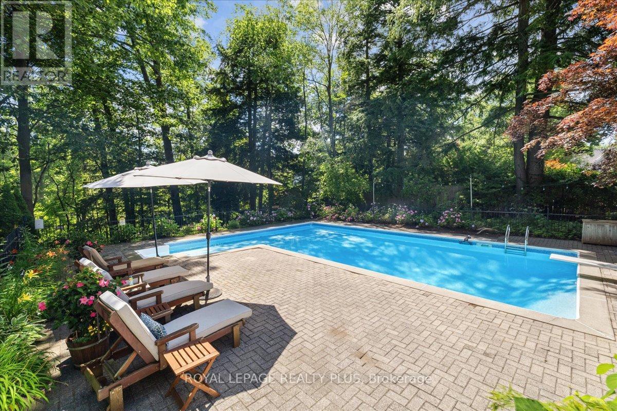 1258 Ravine Drive, Mississauga, ON - Outdoor With In Ground Pool With Backyard
