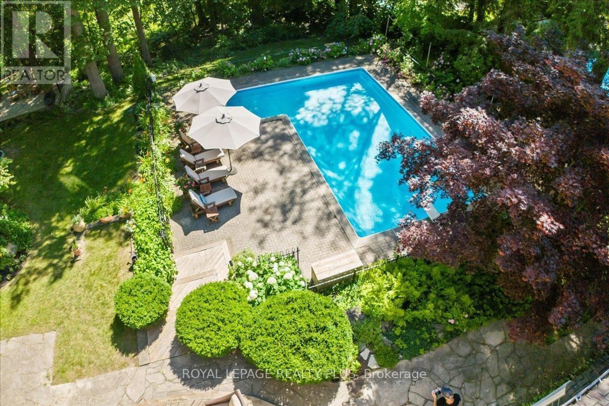 1258 Ravine Drive, Mississauga, ON - Outdoor With In Ground Pool