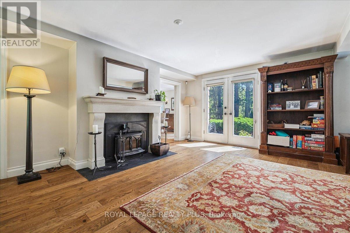 1258 Ravine Drive, Mississauga, ON - Indoor Photo Showing Other Room With Fireplace