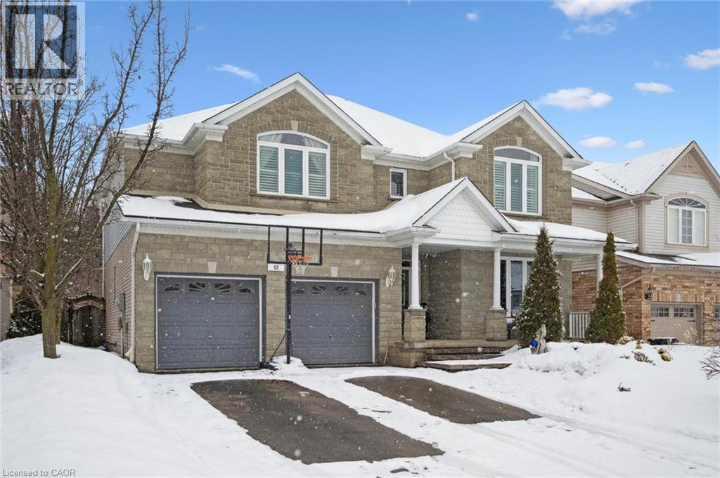 42 Fischer Court, Kitchener, ON - Outdoor With Facade