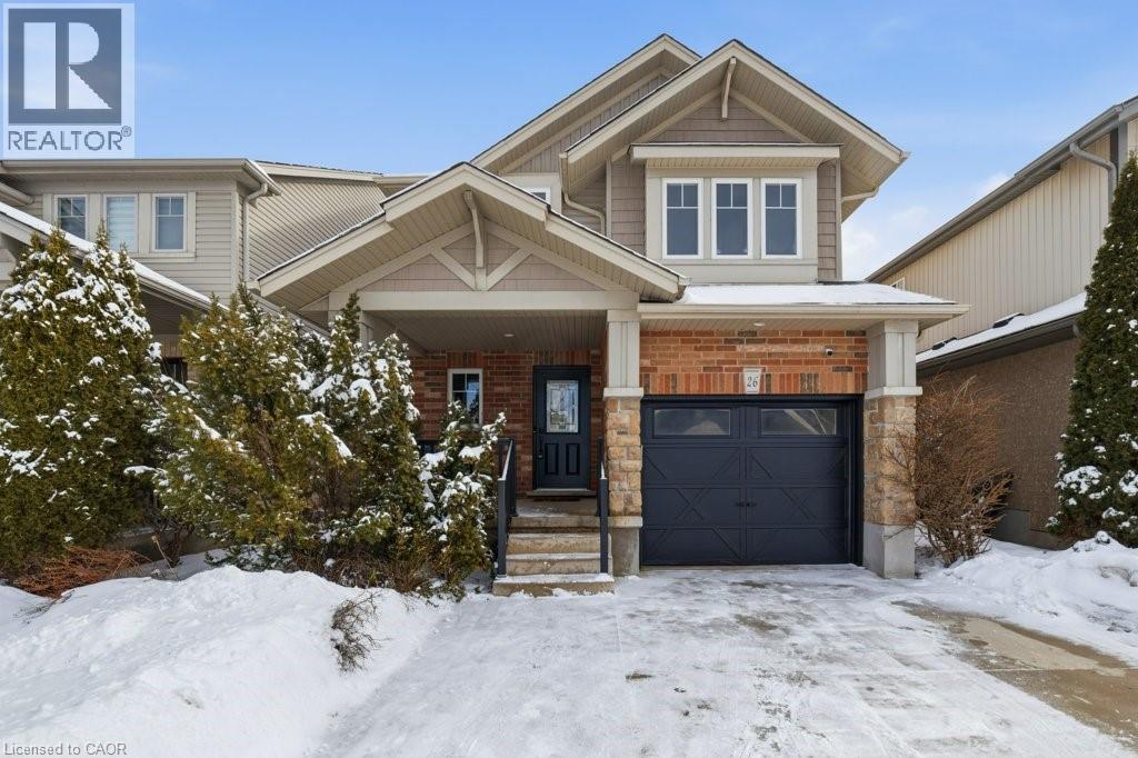 Prepare to fall in love with this spectacular home - 26 Helena Feasby Street, Kitchener, ON - Outdoor