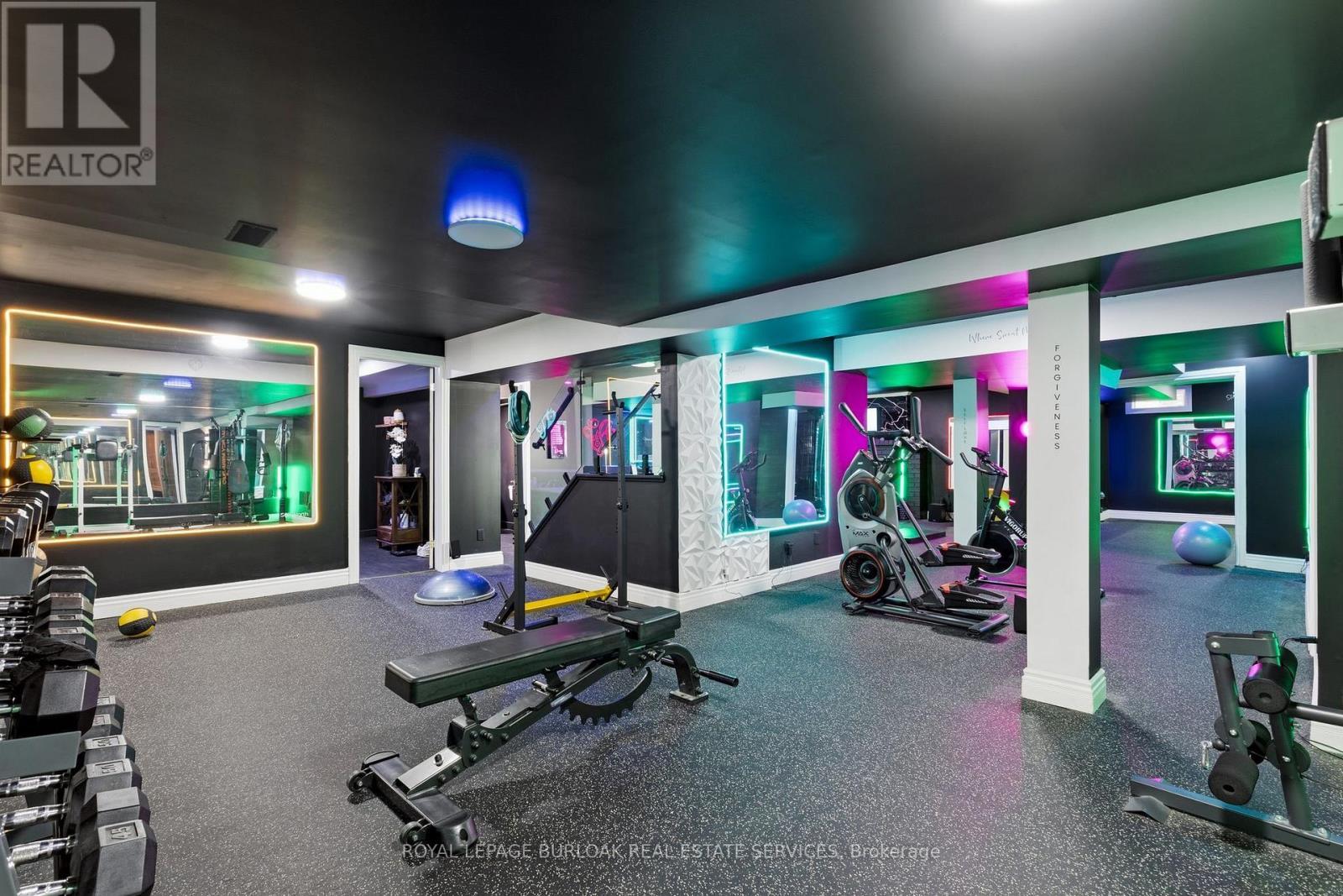 117 Miller Drive, Hamilton, ON - Indoor Photo Showing Gym Room