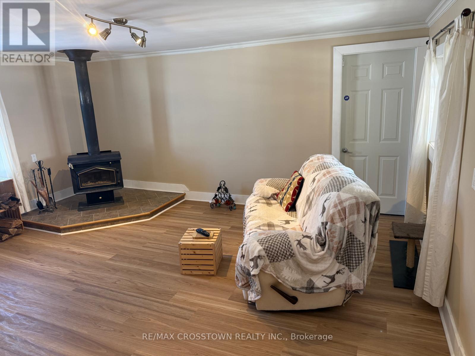 Living Room off the side veranda - 112 Arthur Street, Powassan, ON