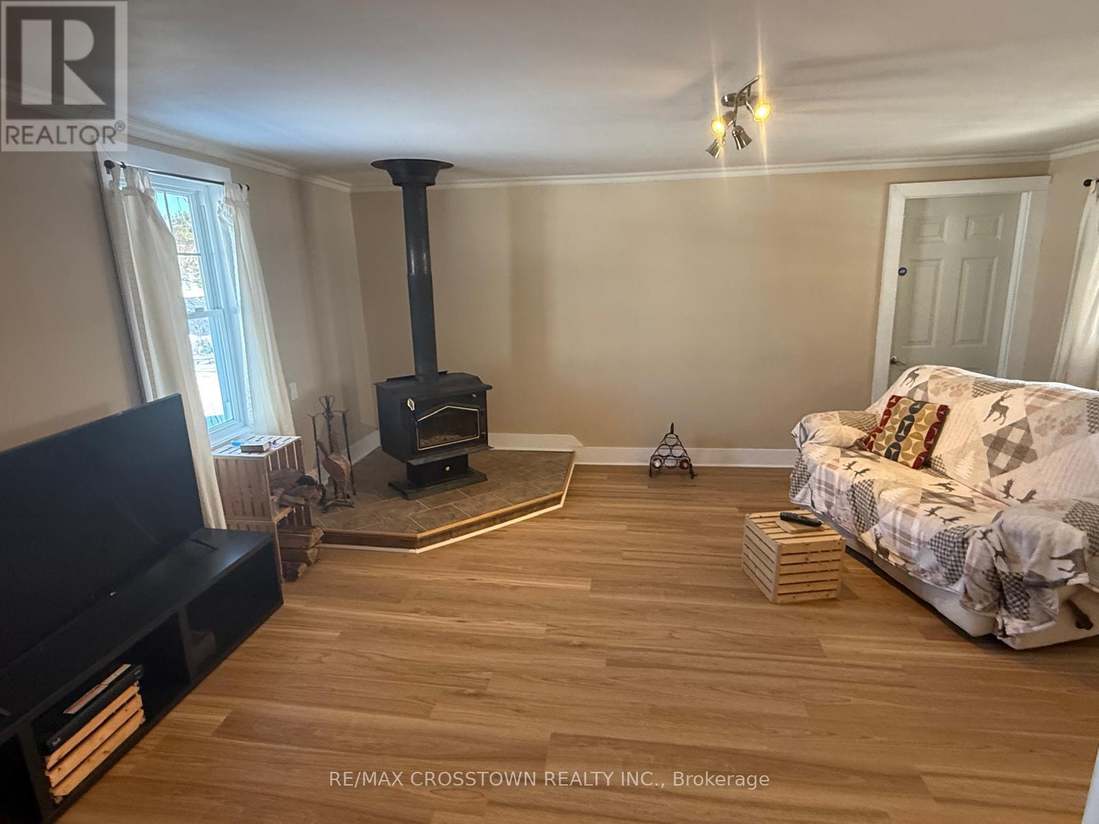 Wood burning stove - 112 Arthur Street, Powassan, ON