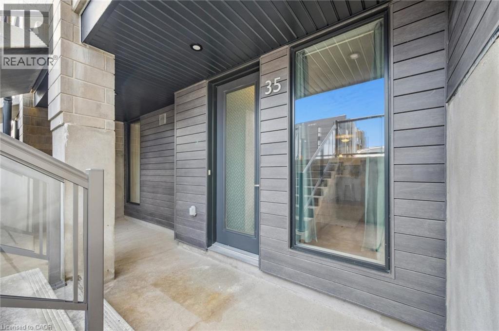 261 Woodbine Avenue Unit# 35, Kitchener, ON - Outdoor With Deck Patio Veranda With Exterior