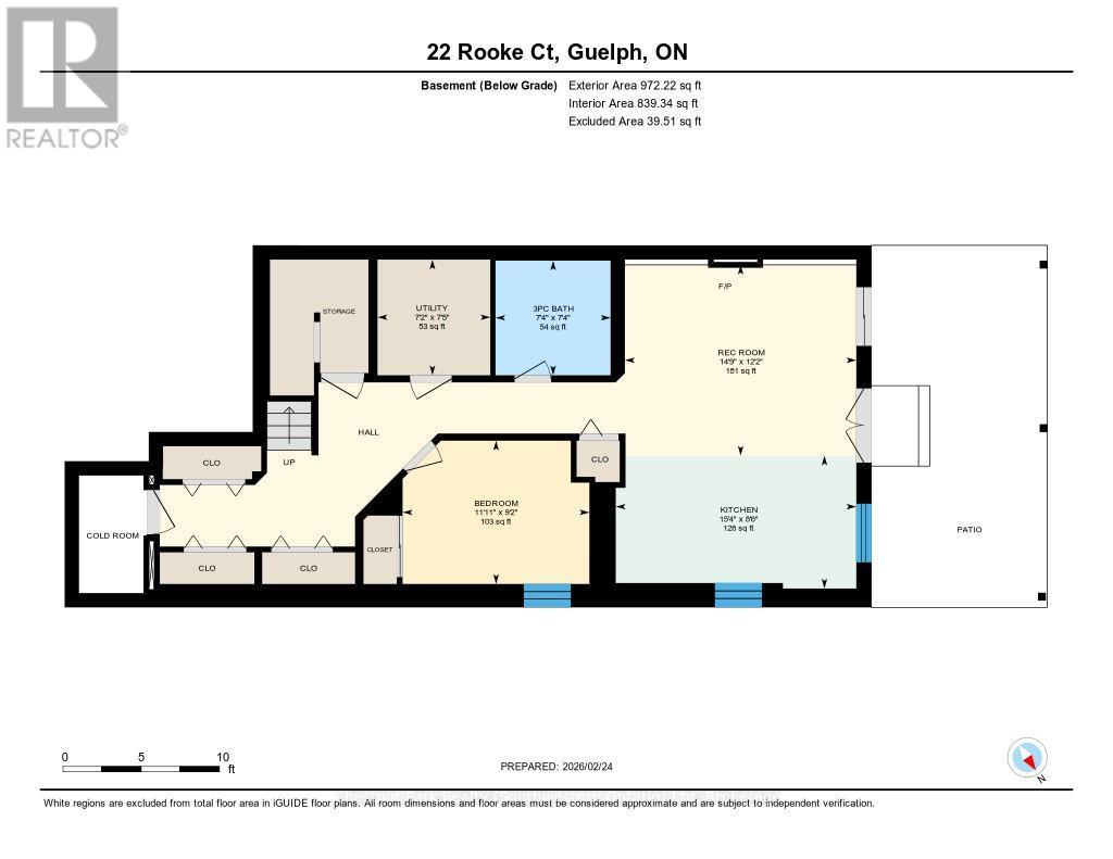 Basement Apartment - 22 Rooke Court, Guelph (Willow West/Sugarbush/West Acres), ON