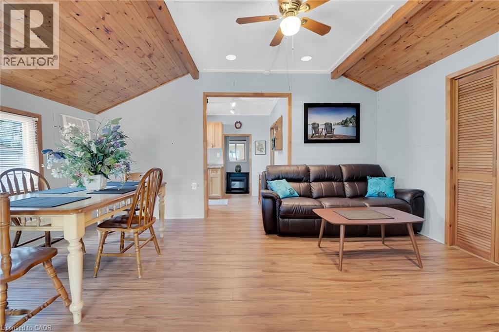 open concept living and dining Area - 17 Maple Lane, Rainham, ON - Indoor