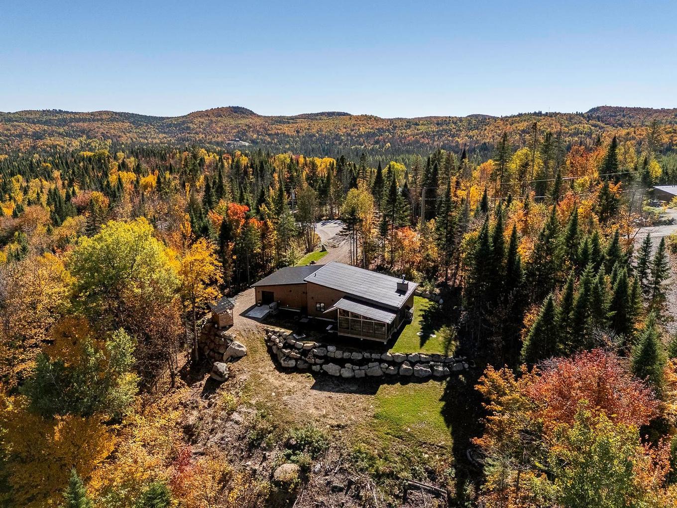 Photo aérienne - 2207 Ch. Du Golf, Sainte-Lucie-Des-Laurentides, QC - Outdoor With View