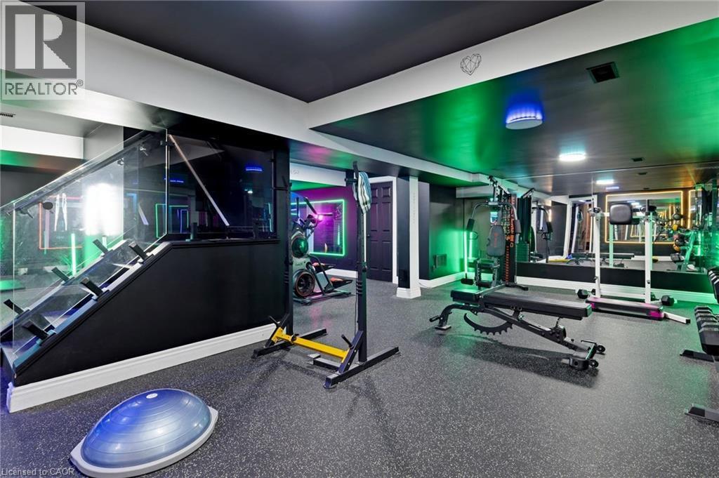 117 Miller Drive, Ancaster, ON - Indoor Photo Showing Gym Room