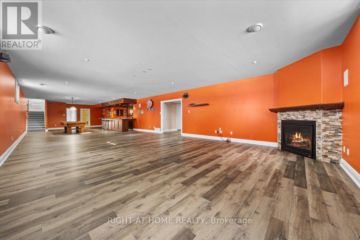 6833 Suncrest Drive, Ottawa, ON - Indoor With Fireplace