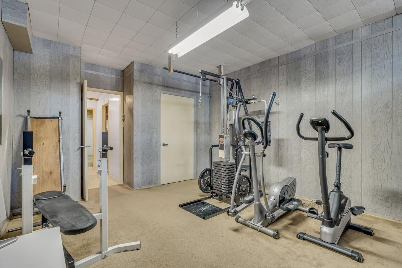 Chambre à coucher - 2398 Ch. St-Louis, Québec (Sainte-Foy/Sillery/Cap-Rouge), QC - Indoor Photo Showing Gym Room