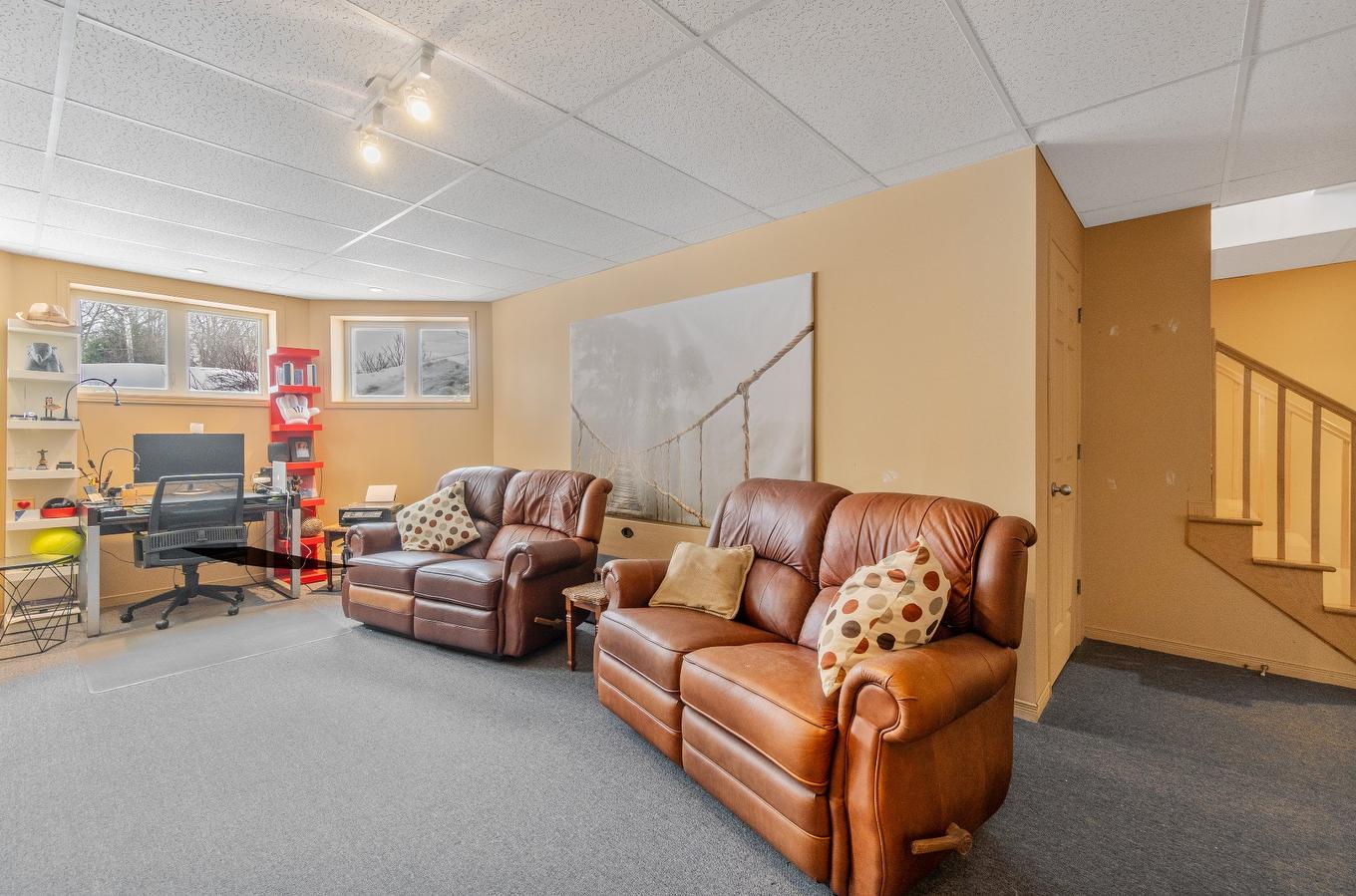 Family room - 390 Rue Du Val-Des-Arbres, Sherbrooke (Brompton/Rock Forest/Saint-Élie/Deauville), QC - Indoor
