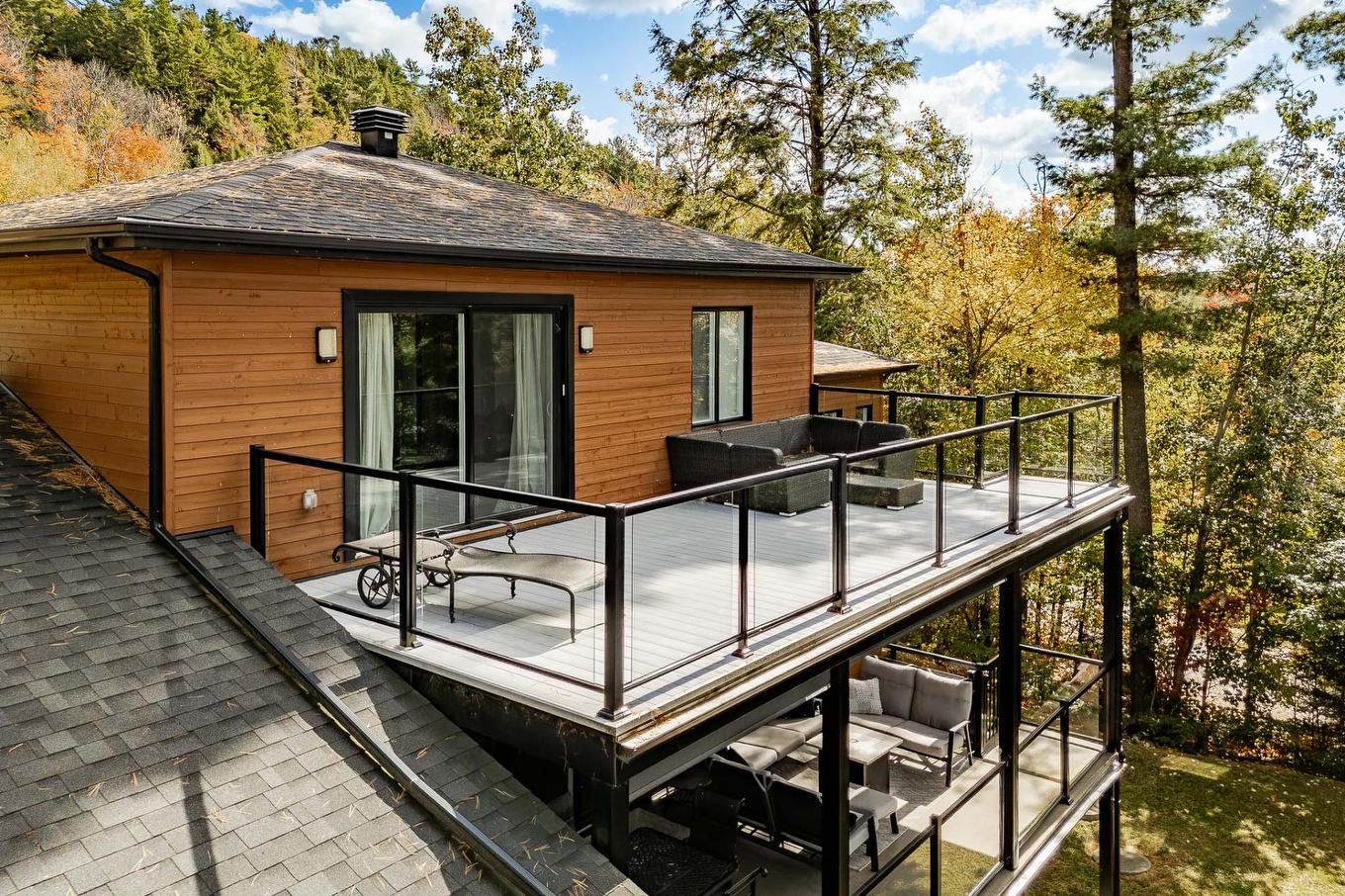 Terrasse - 220 Rue De L'Archipel, Saint-Denis-De-Brompton, QC - Outdoor With Exterior