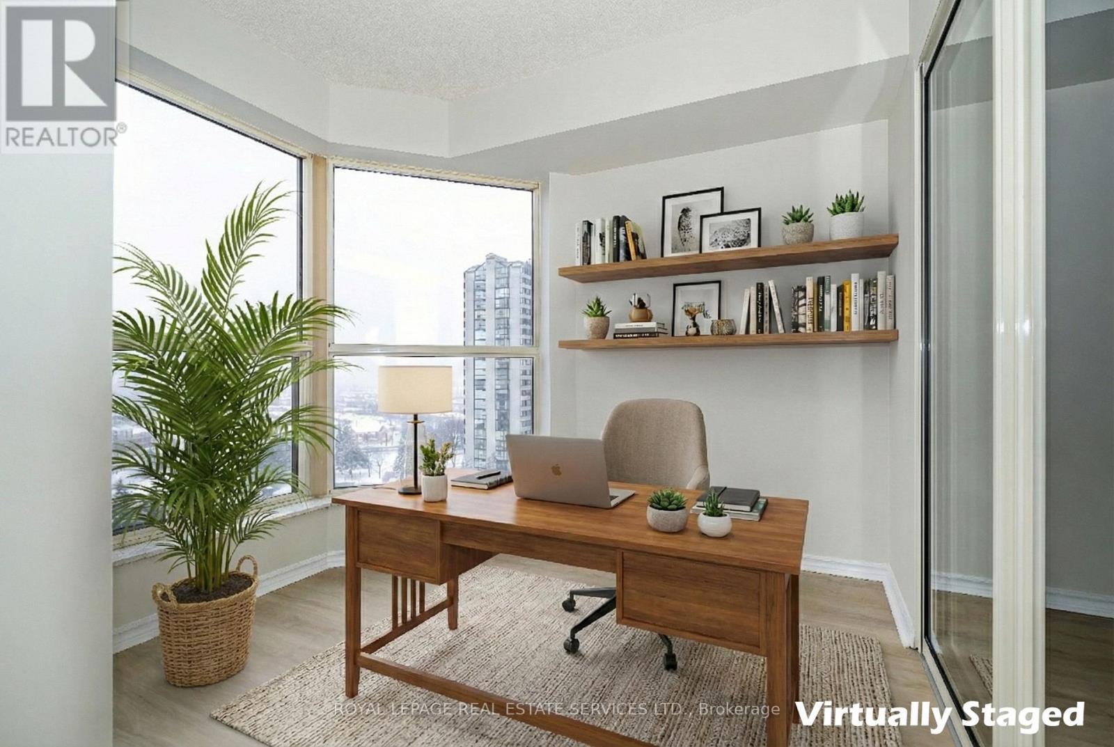 1201E - 325 Webb Drive, Mississauga, ON - Indoor Photo Showing Office