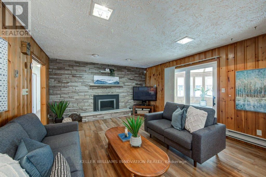 6691 Perth Line 44, West Perth, ON - Indoor Photo Showing Living Room With Fireplace