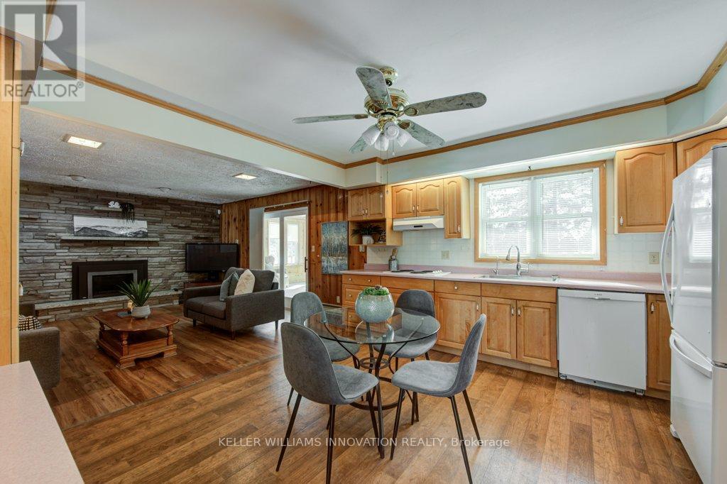 6691 Perth Line 44, West Perth, ON - Indoor With Fireplace