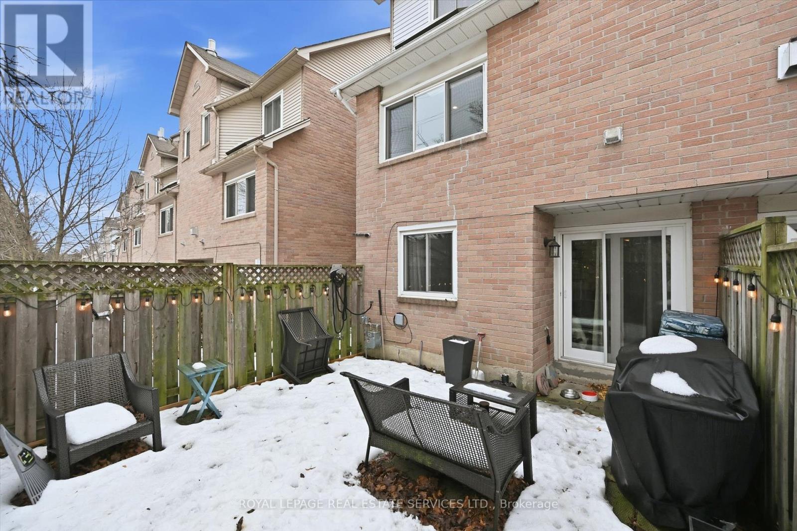 Walkout from Family Room to Fully Fenced Backyard - 51 - 26 Moss Boulevard, Hamilton, ON - Outdoor With Deck Patio Veranda With Exterior