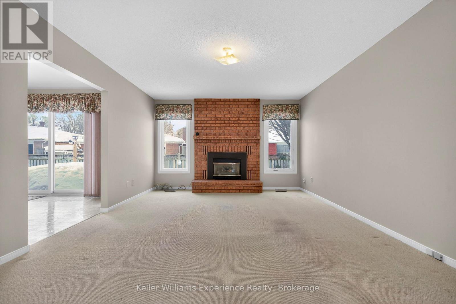 943 Playfair Road, Midland, ON - Indoor With Fireplace