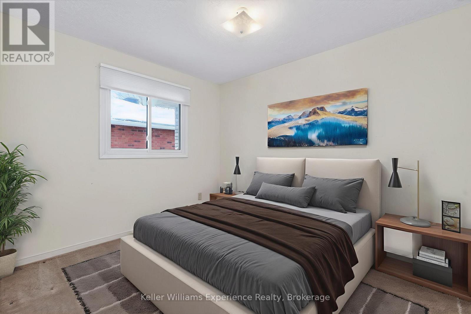 Digitally Staged - 943 Playfair Road, Midland, ON - Indoor Photo Showing Bedroom