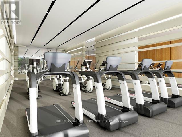 733 - 25 Adra Grado Way, Toronto, ON - Indoor Photo Showing Gym Room