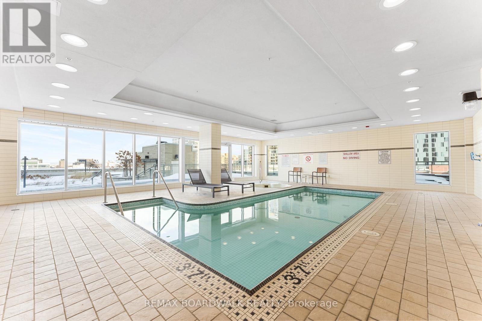 401 - 90 George Street, Ottawa, ON - Indoor Photo Showing Other Room With In Ground Pool