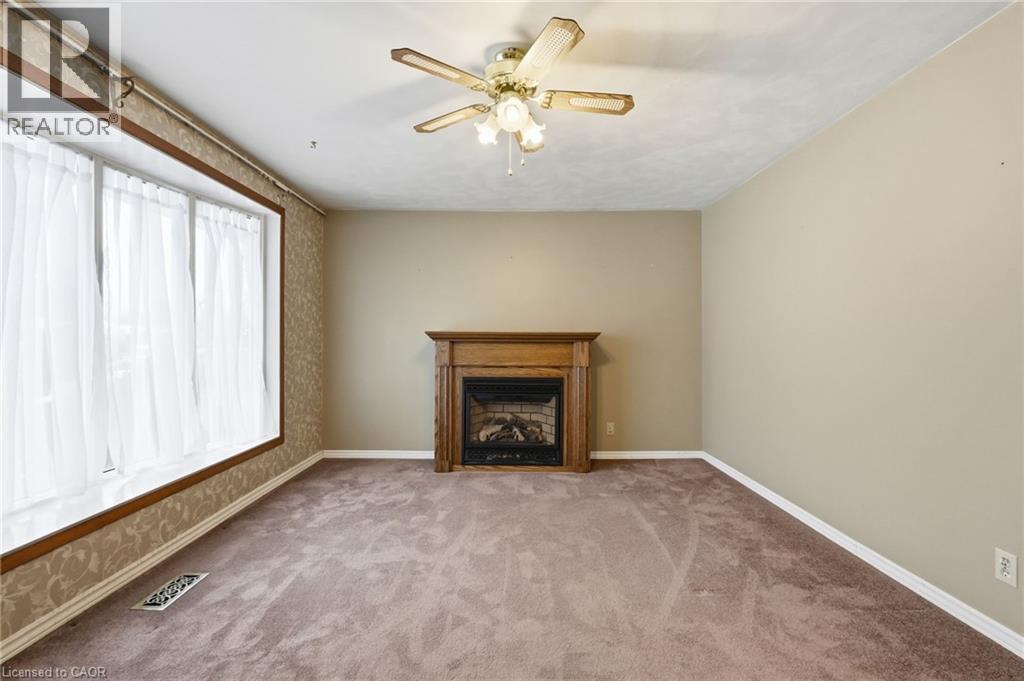 66 Geneva Crescent, Kitchener, ON - Indoor With Fireplace