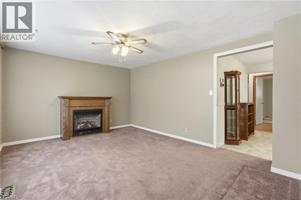 66 Geneva Crescent, Kitchener, ON - Indoor With Fireplace