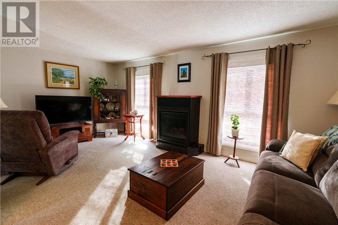 2365 Grenoble Unit# 29, Sudbury, ON - Indoor Photo Showing Living Room With Fireplace