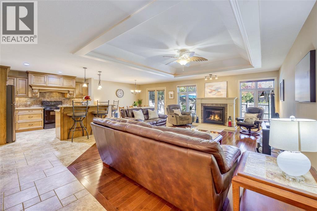 216 Gemstone Court, Sarnia, ON - Indoor Photo Showing Other Room With Fireplace