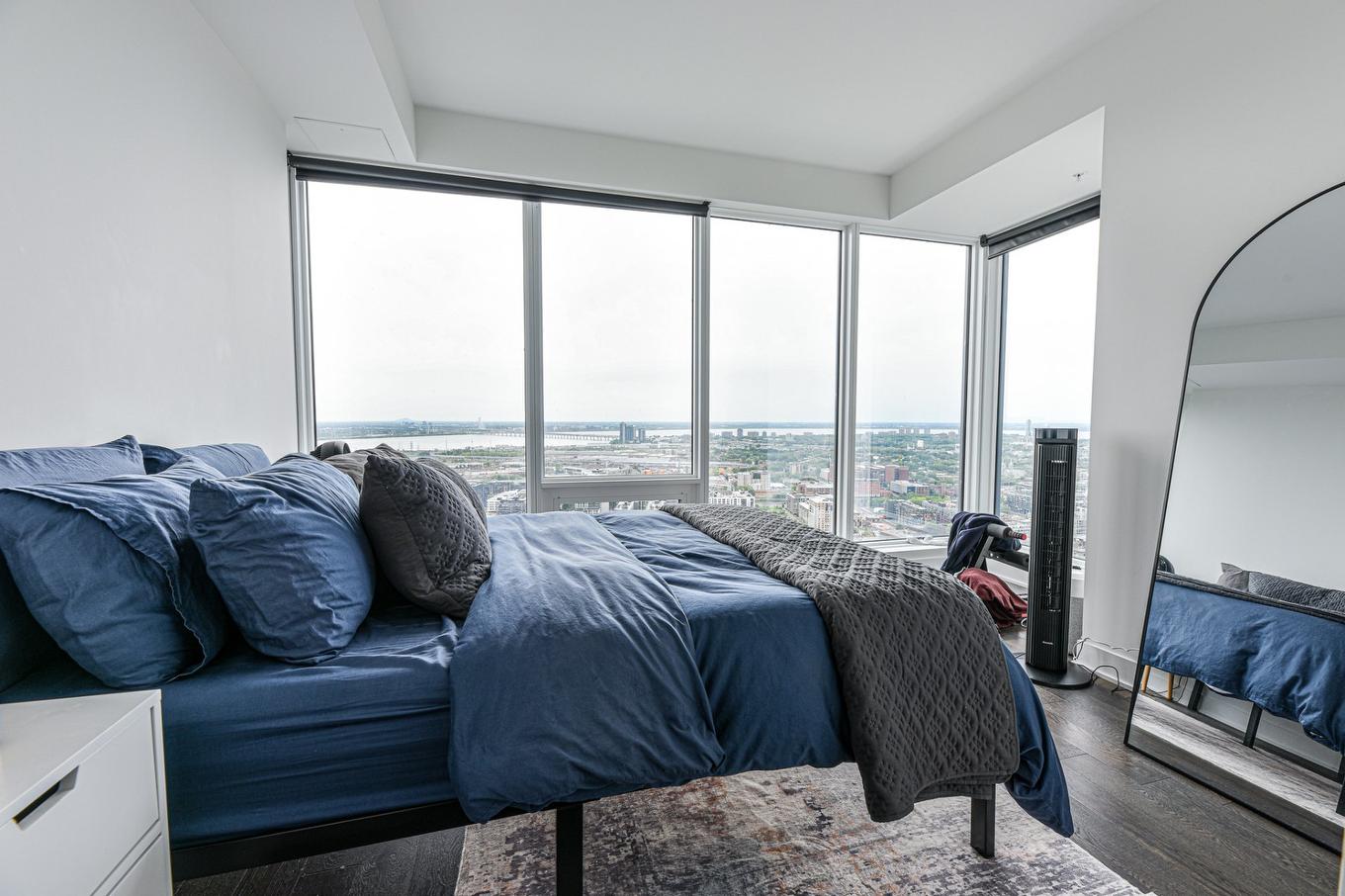 Chambre à coucher principale - 4802-1288 Rue St-Antoine O., Montréal (Ville-Marie), QC - Indoor Photo Showing Bedroom