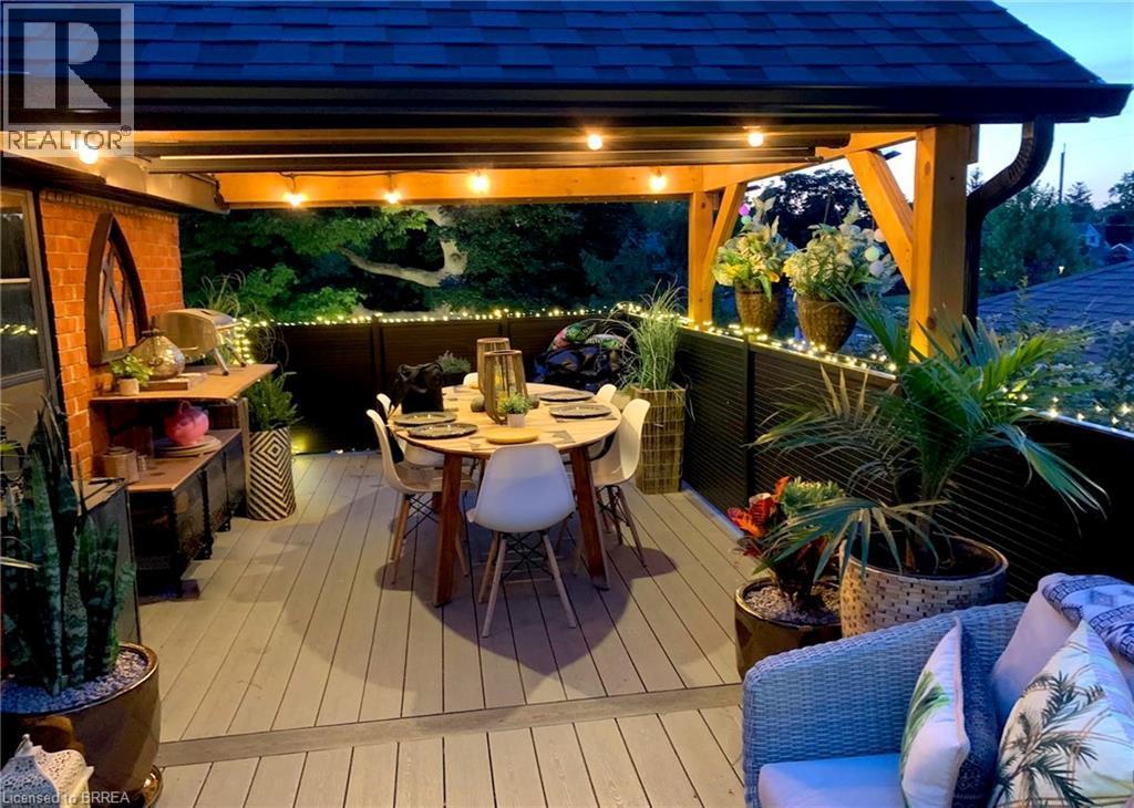 37 Elm Street, Brantford, ON - Outdoor With Deck Patio Veranda With Exterior