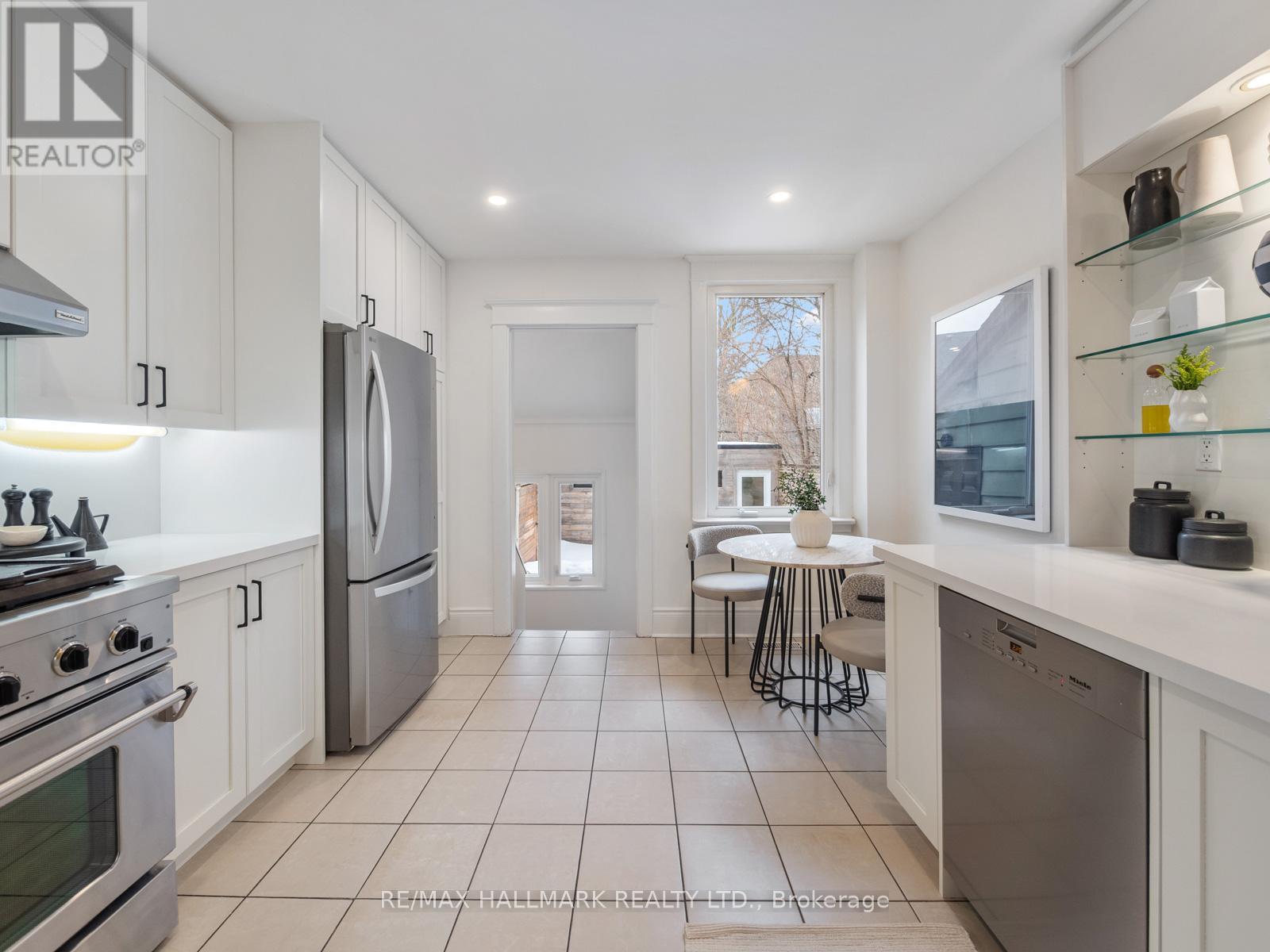 529 Logan Avenue, Toronto, ON - Indoor Photo Showing Kitchen With Stainless Steel Kitchen