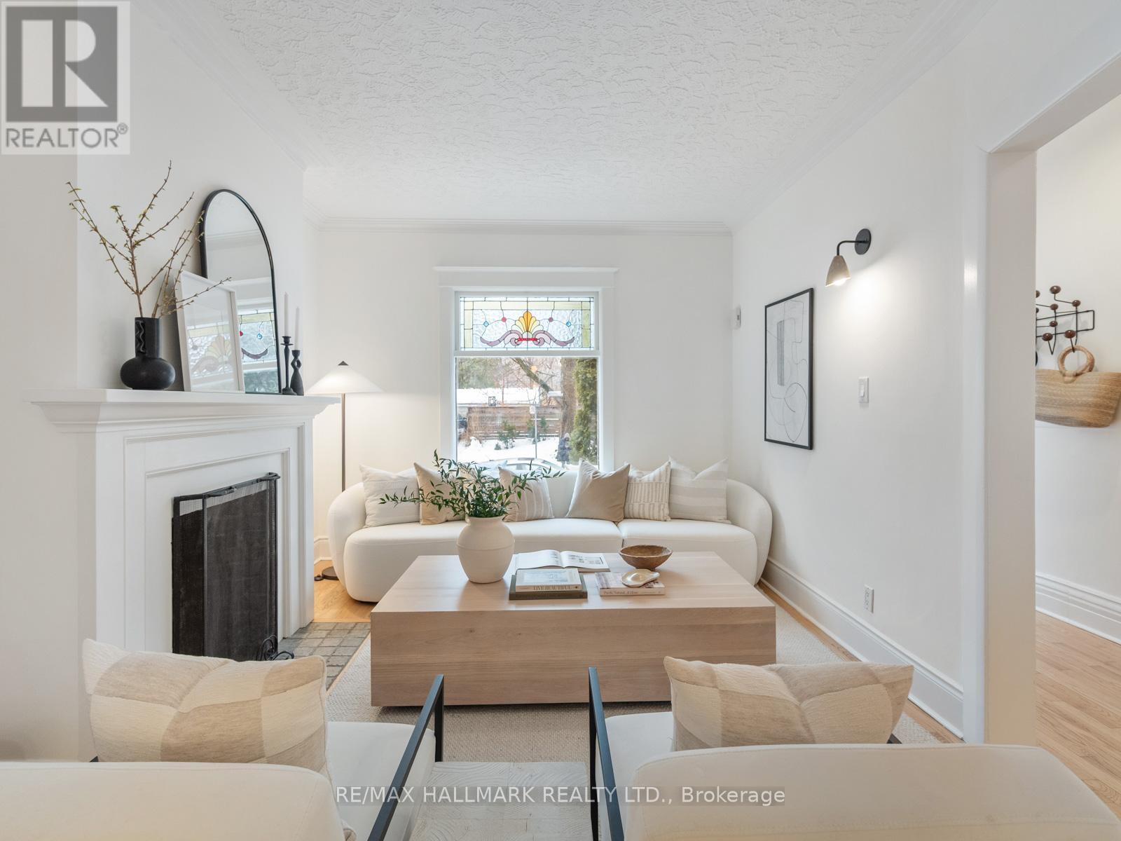 529 Logan Avenue, Toronto, ON - Indoor With Fireplace