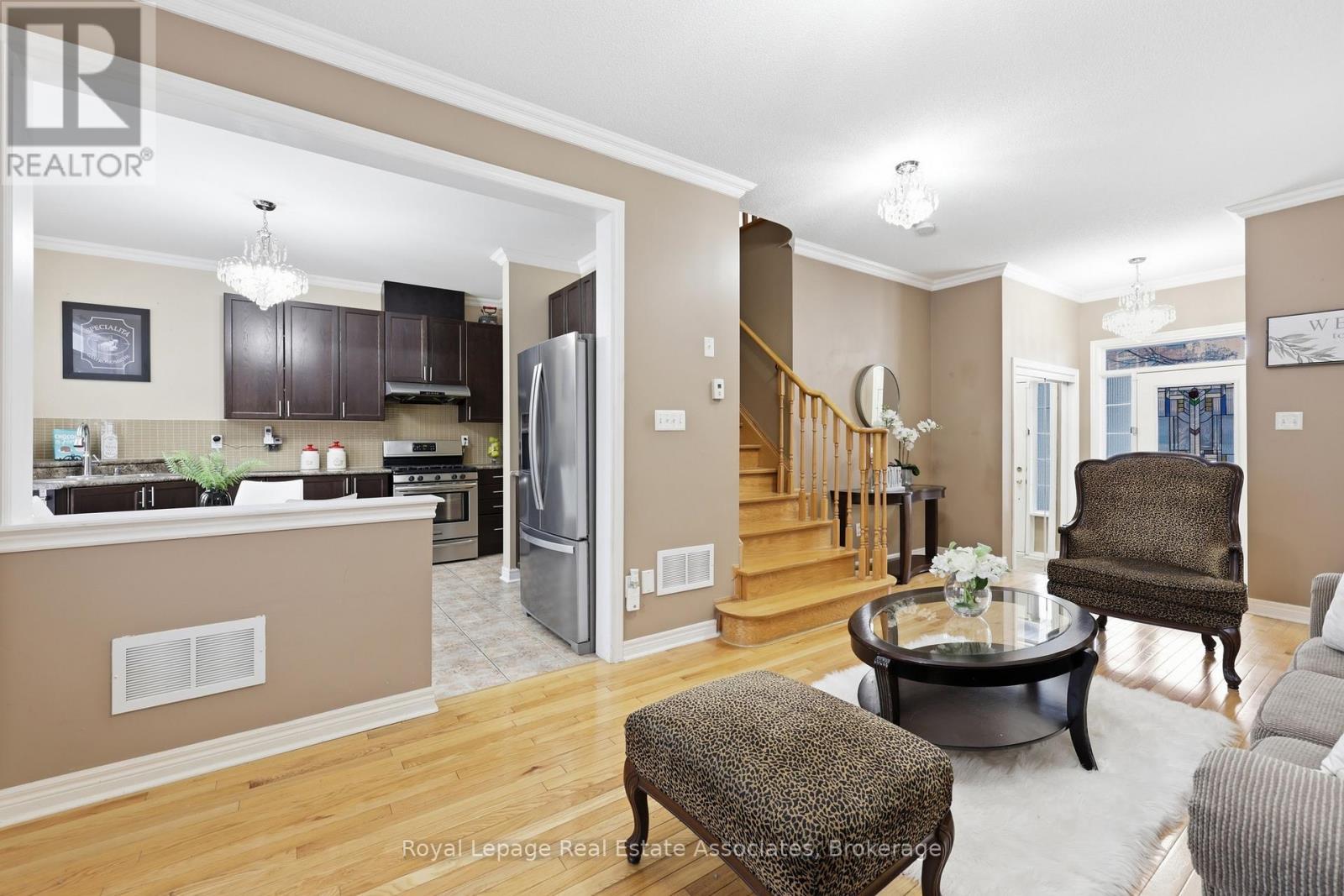 Open concept for everyday functional living space - 26 Prebble Drive, Markham, ON - Indoor Photo Showing Living Room