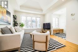 Family room with attached mudroom -