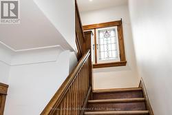 Original stained glass windows -