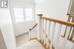 Bright stairway to third level loft -