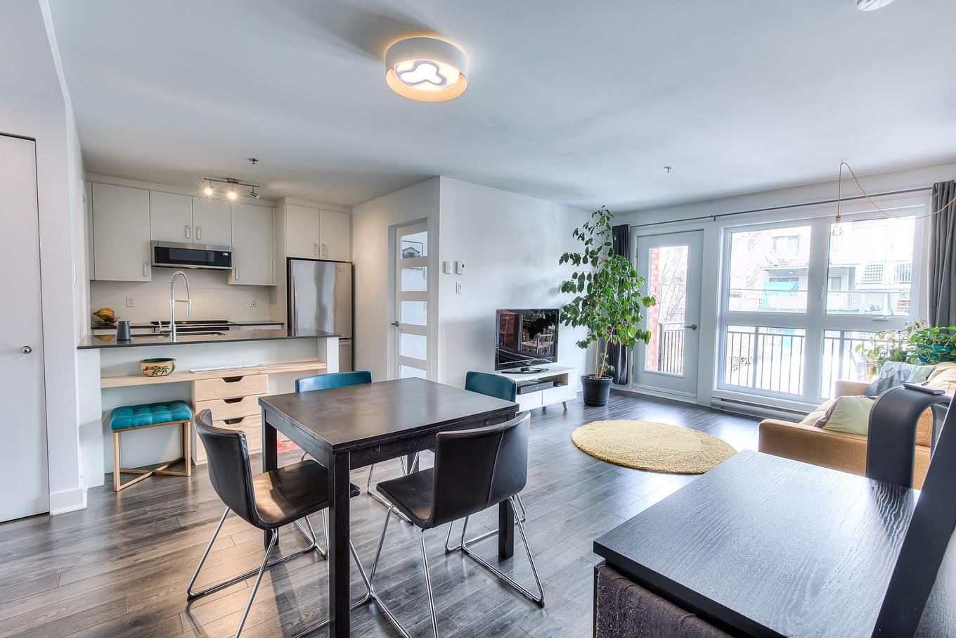 Salle à manger - 209-2145 Rue St-Clément, Montréal (Mercier/Hochelaga-Maisonneuve), QC - Indoor