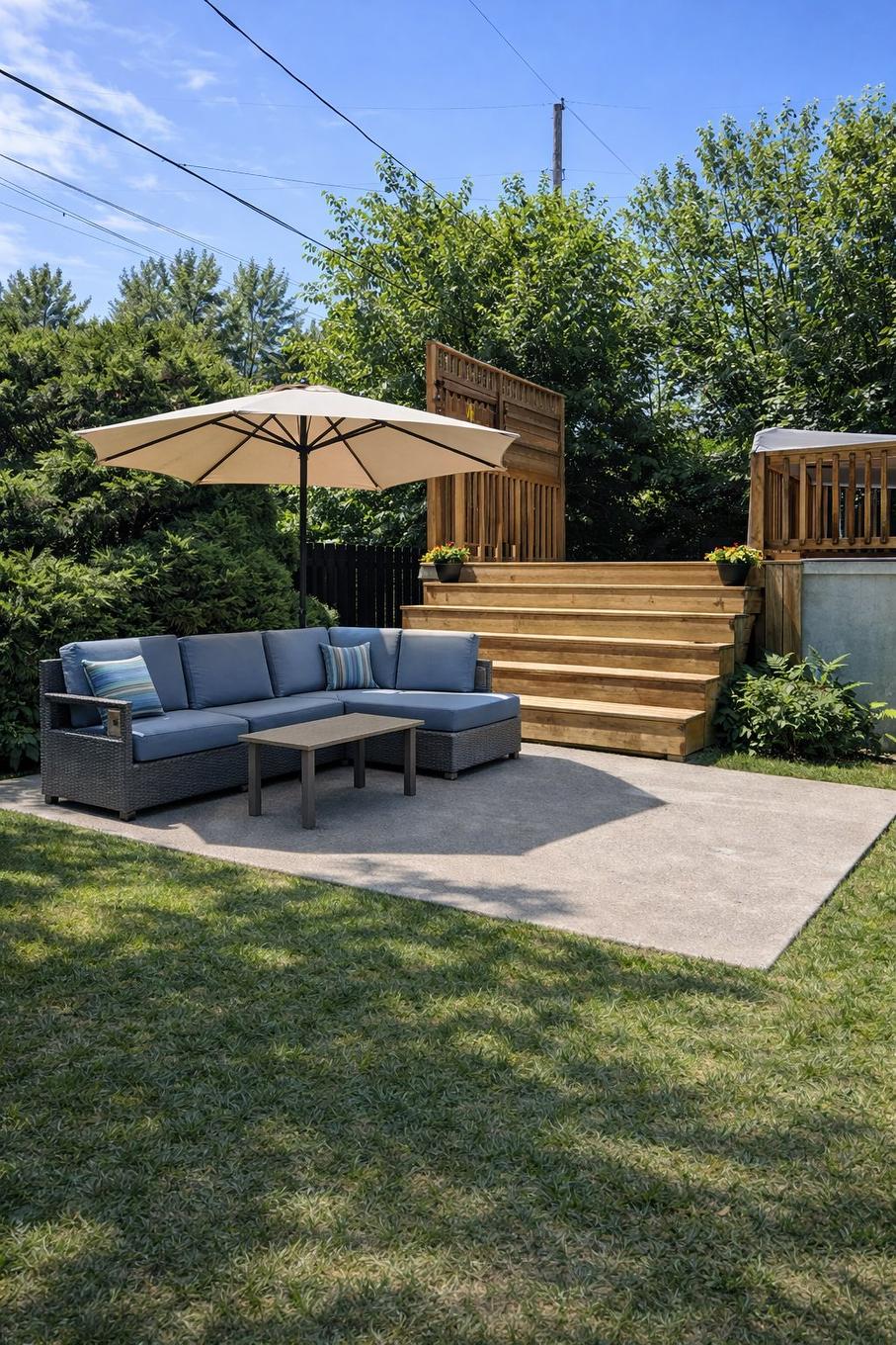 Terrasse - 412 Boul. St-Joseph, Sainte-Julie, QC - Outdoor