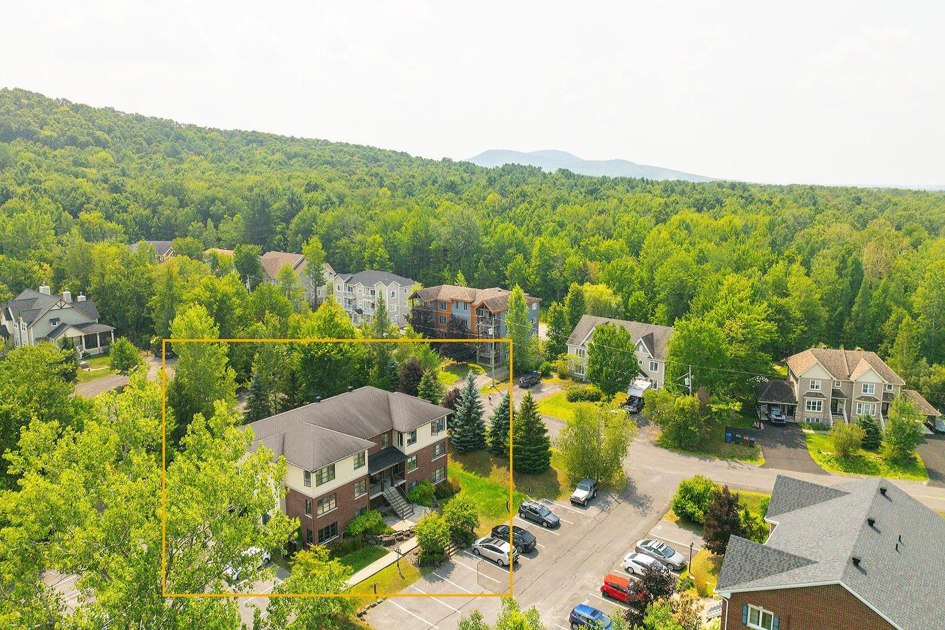 Aerial photo - 202-131 Rue De Laviolette, Bromont, QC - Outdoor With View