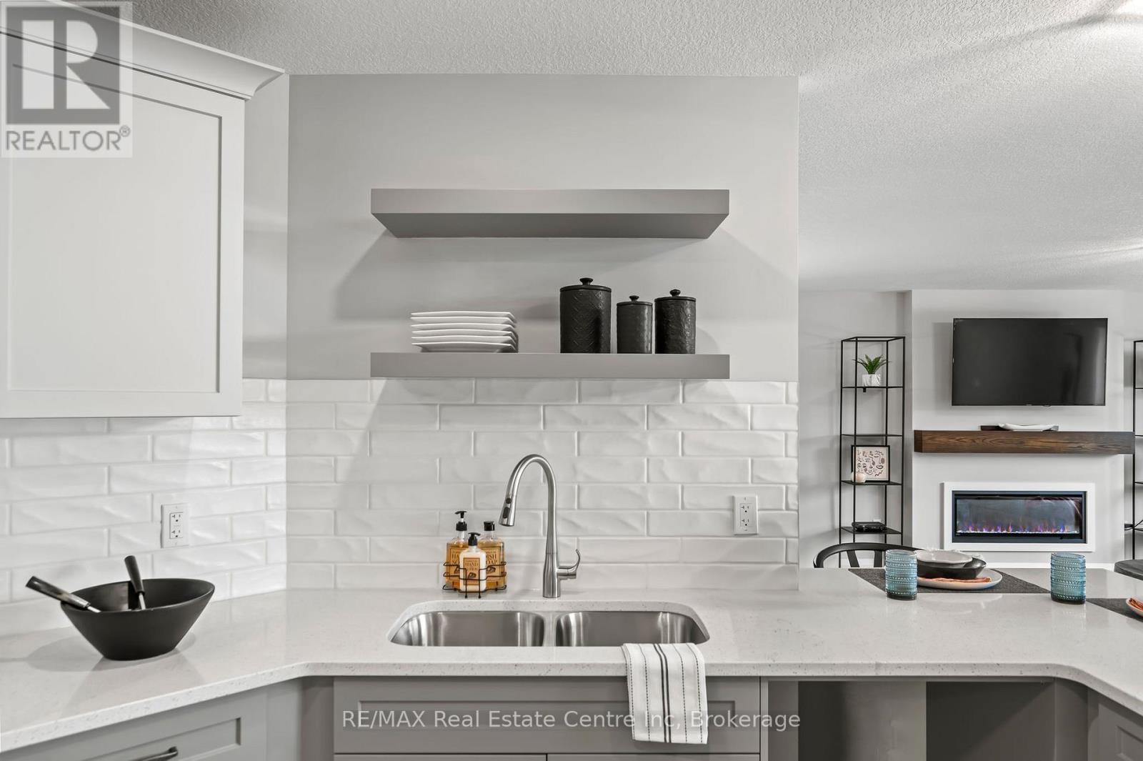 Photo is representation of Builders work - 190 Bridge Crescent, Minto, ON - Indoor Photo Showing Kitchen With Double Sink With Upgraded Kitchen