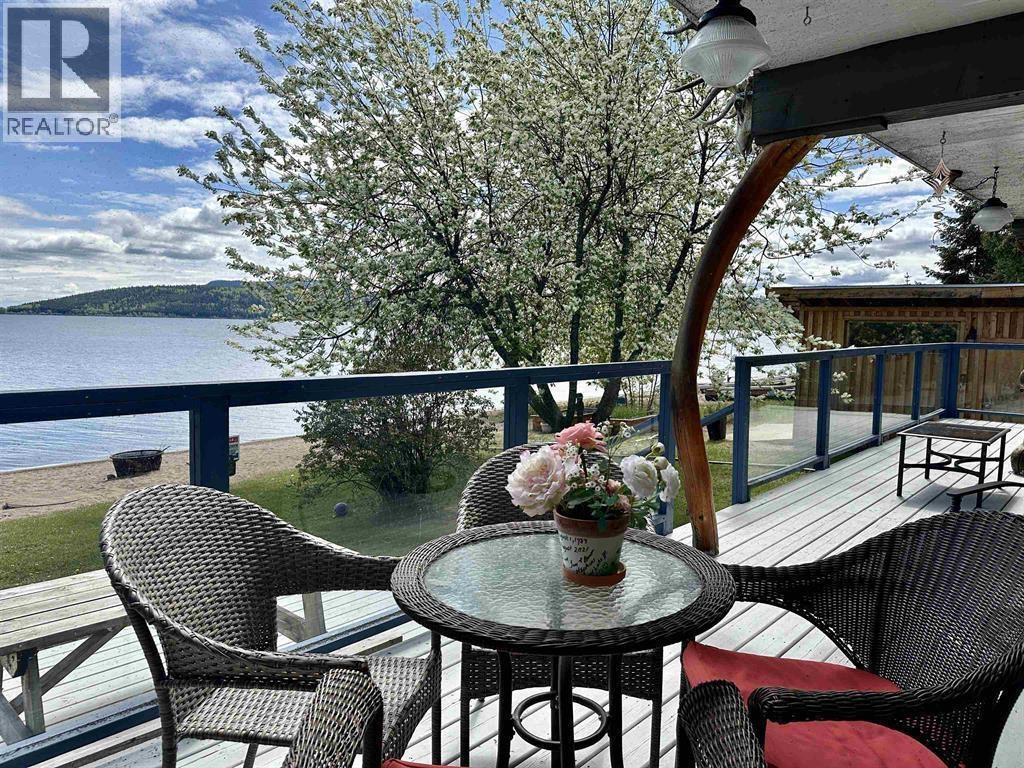 4780 Manca Place, Fraser Lake, BC - Outdoor With Body Of Water With Deck Patio Veranda With Exterior
