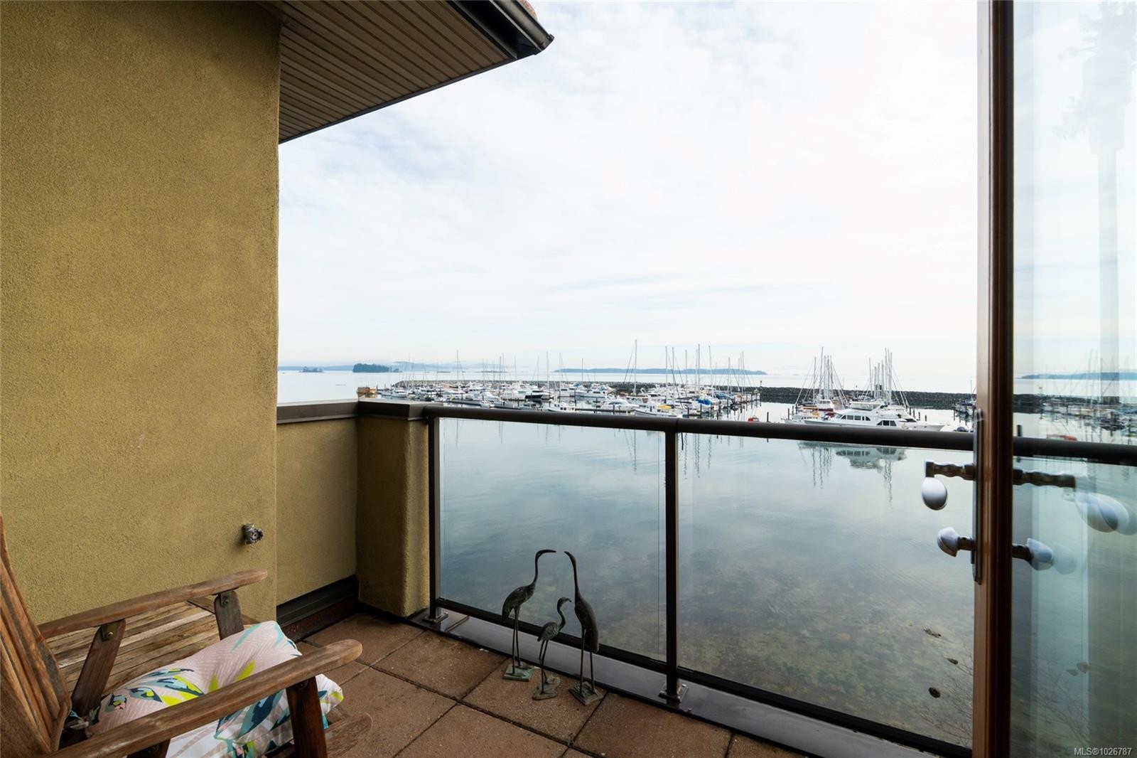 201-9949 Third St, Sidney, BC - Outdoor With Body Of Water With Balcony With View