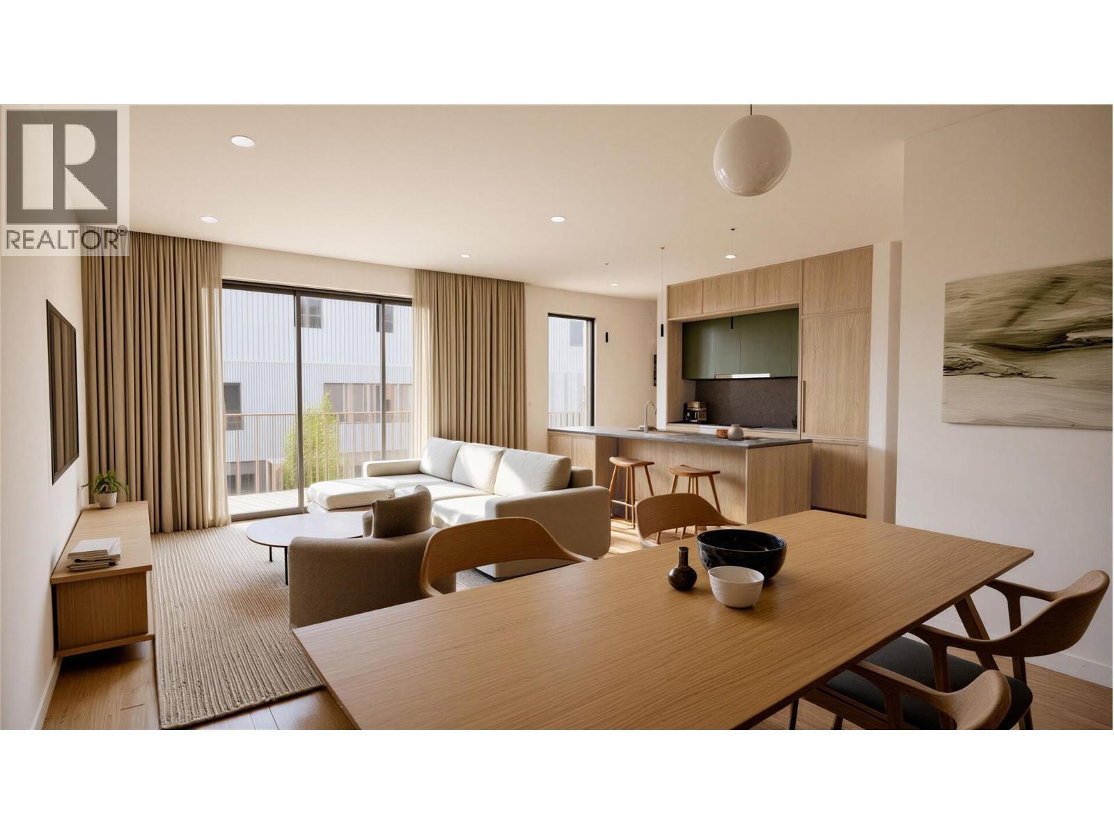 architect render - main floor - 409 Copper Road Unit# 3, Rossland, BC - Indoor