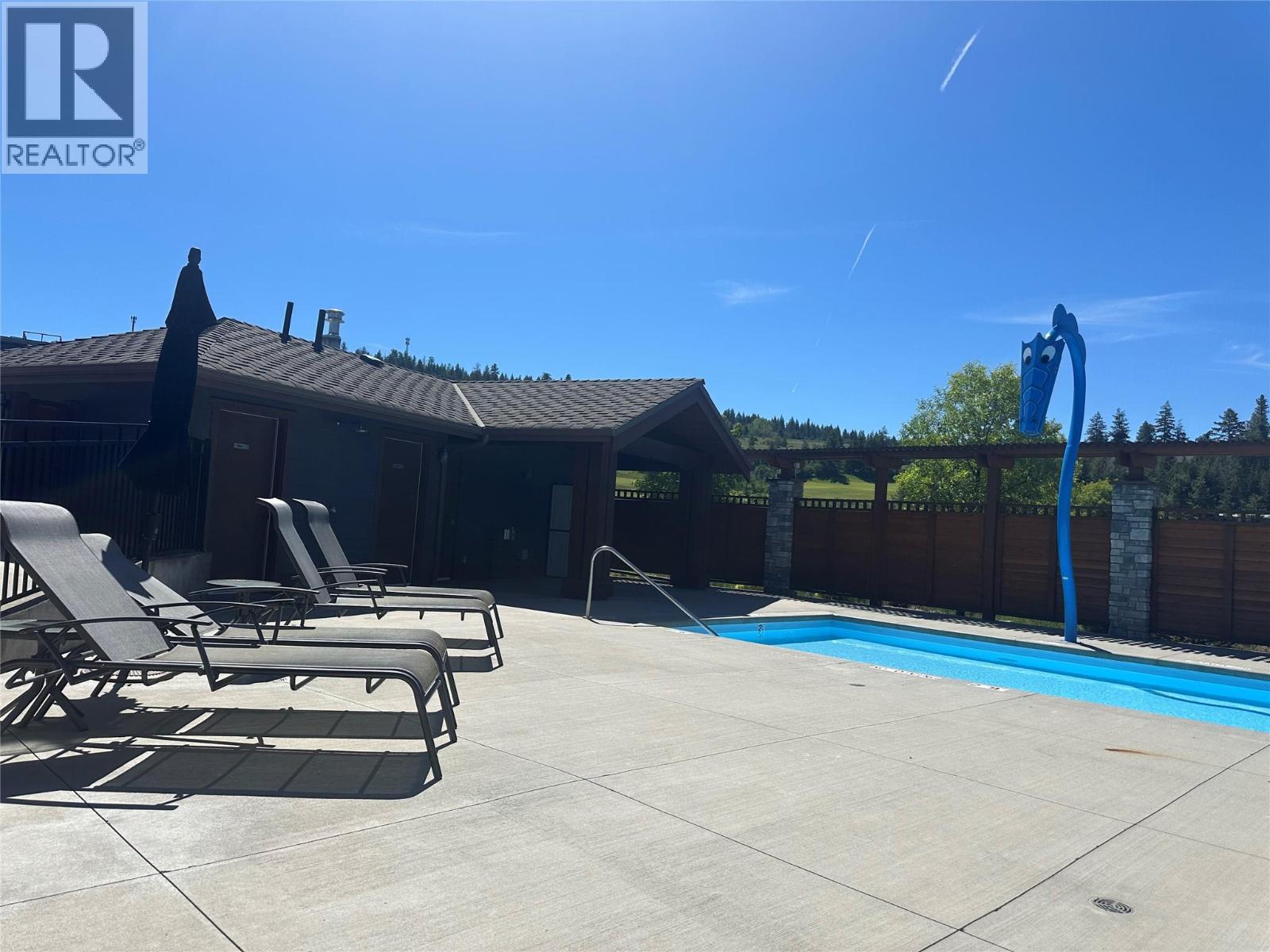 101 Dormie Drive Unit# 3H, Vernon, BC - Outdoor With In Ground Pool
