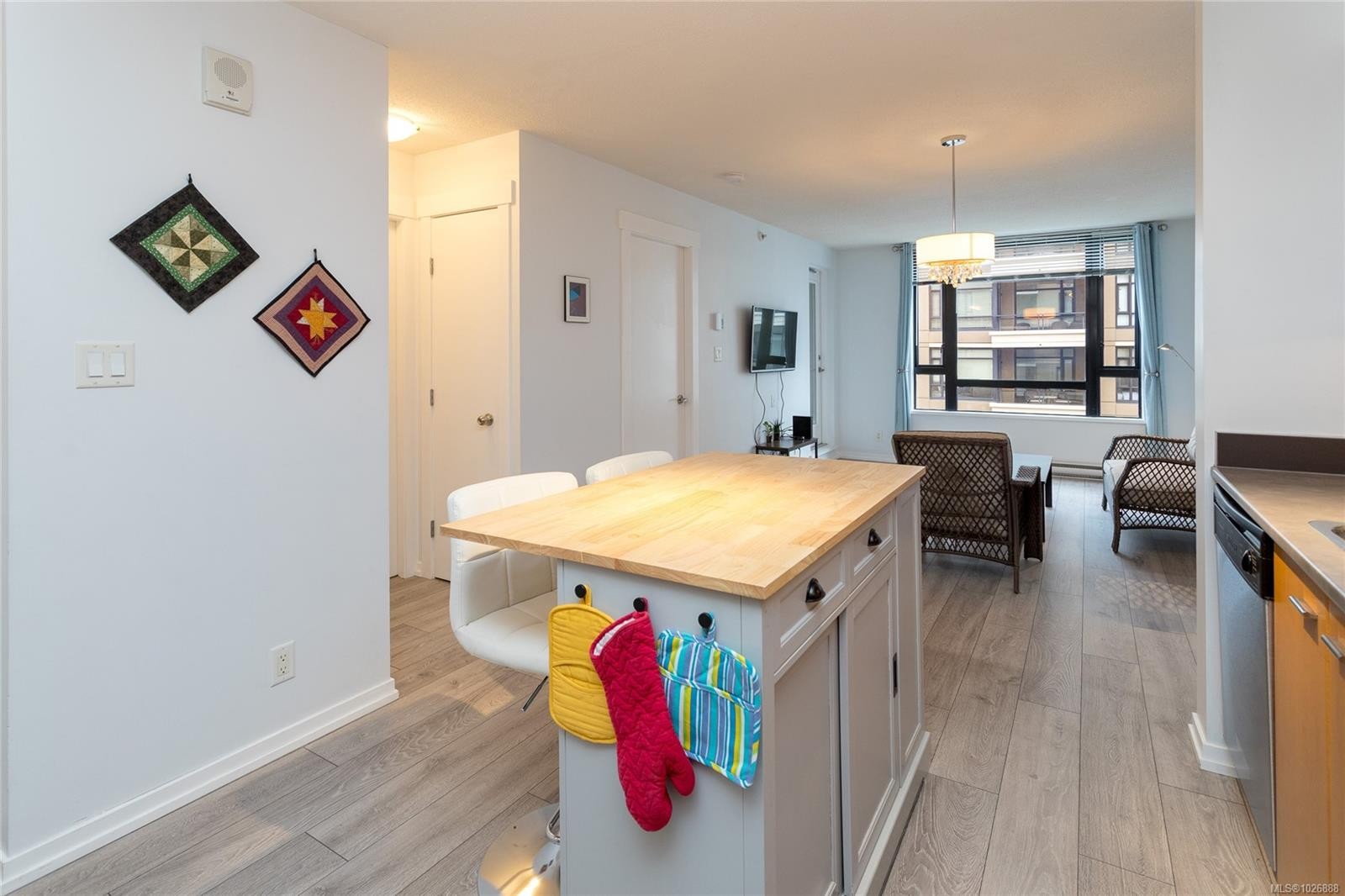 1006-751 Fairfield Rd, Victoria, BC - Indoor Photo Showing Kitchen