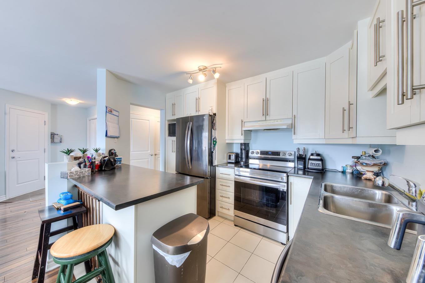 Dinette - 105 Rue Roland-Chagnon, Saint-Basile-Le-Grand, QC - Indoor Photo Showing Kitchen With Double Sink