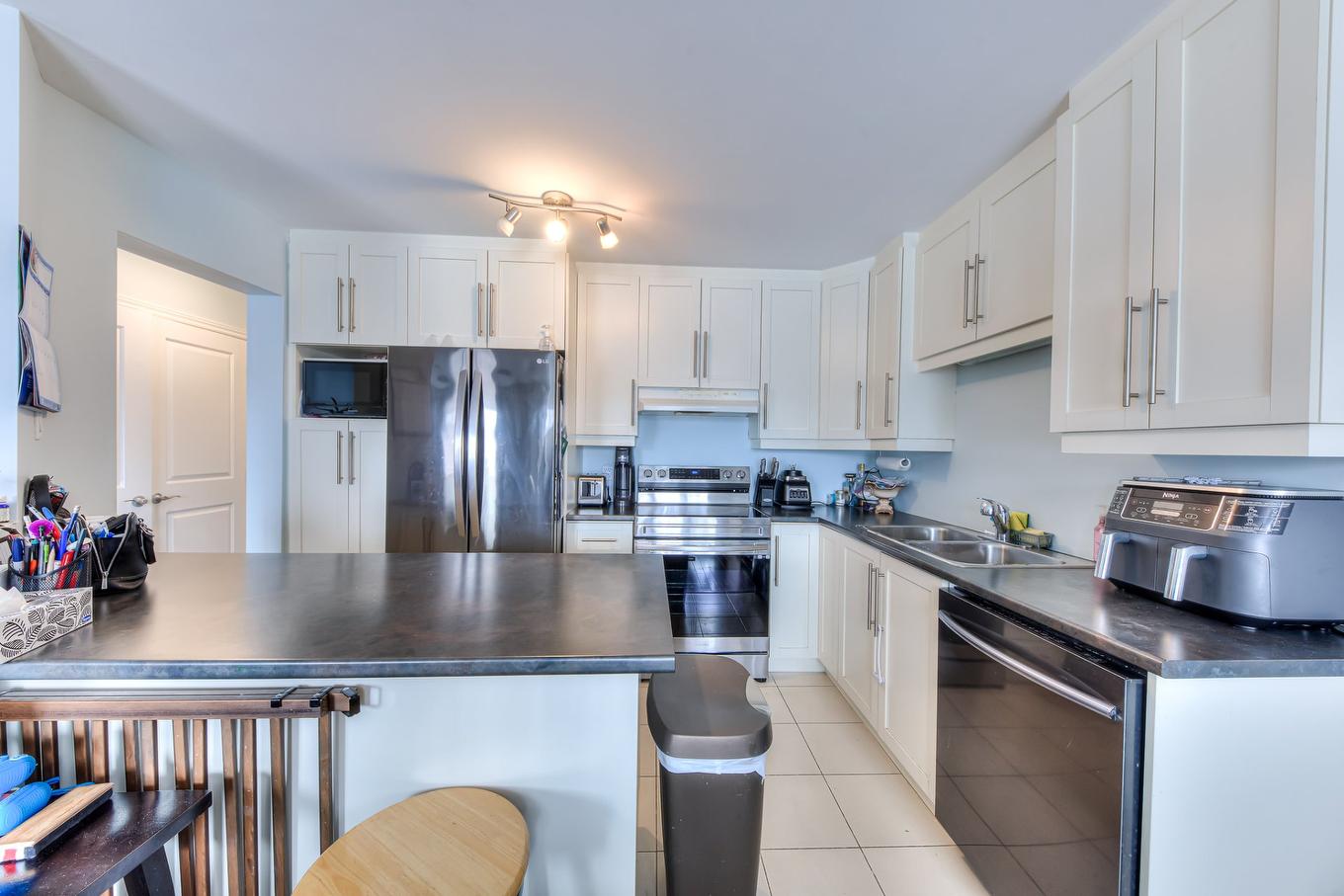 Kitchen - 105 Rue Roland-Chagnon, Saint-Basile-Le-Grand, QC - Indoor Photo Showing Kitchen With Double Sink