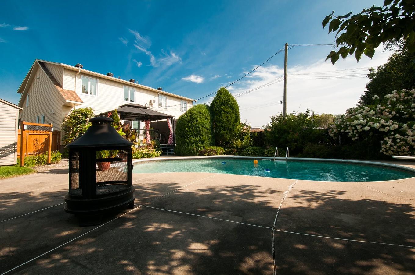 Cour - 306 Rue De Normandie, Sainte-Julie, QC - Outdoor With In Ground Pool